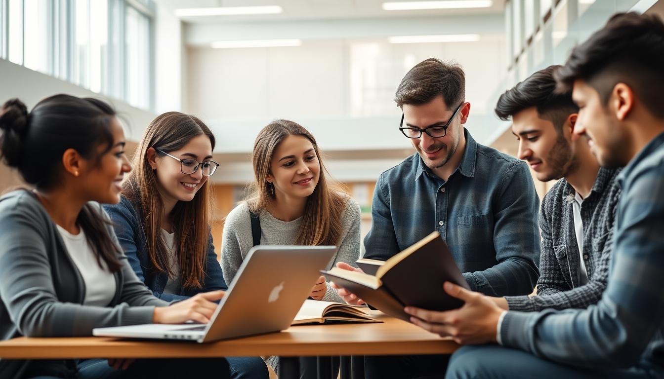 Student using online courses for flexible education